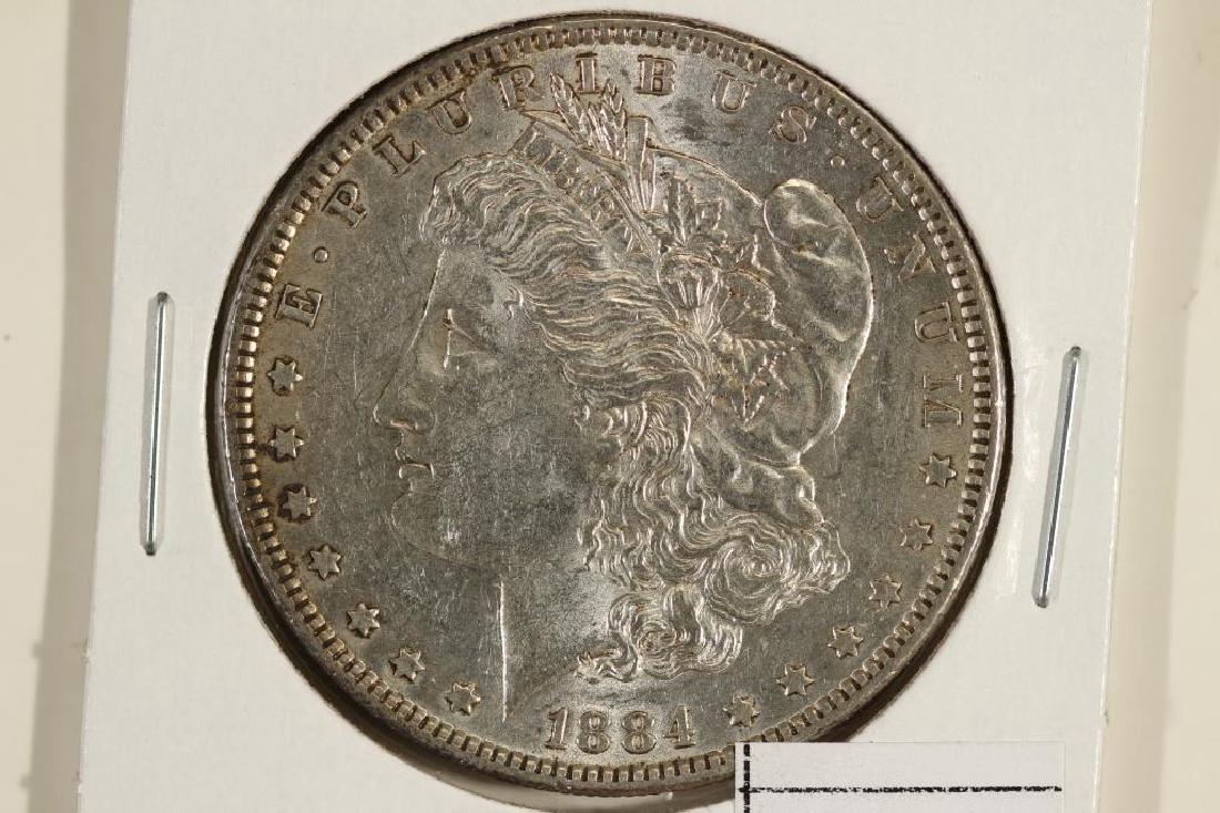 1884 MORGAN SILVER DOLLAR UNC (1 of 2)
