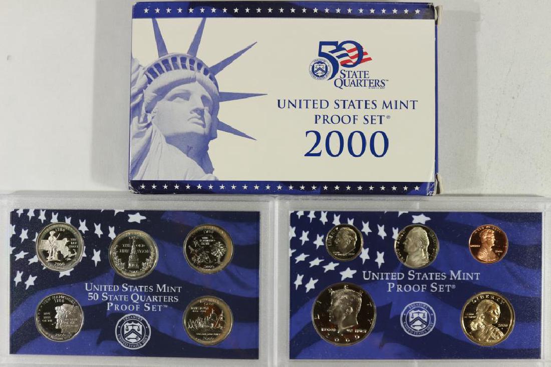 2000 US PROOF SET (WITH BOX) (1 of 2)