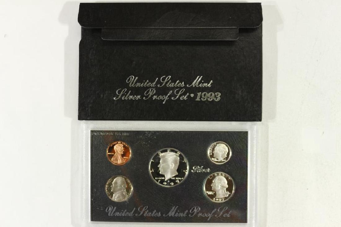 1993 US SILVER PROOF SET (WITH BOX) (1 of 2)