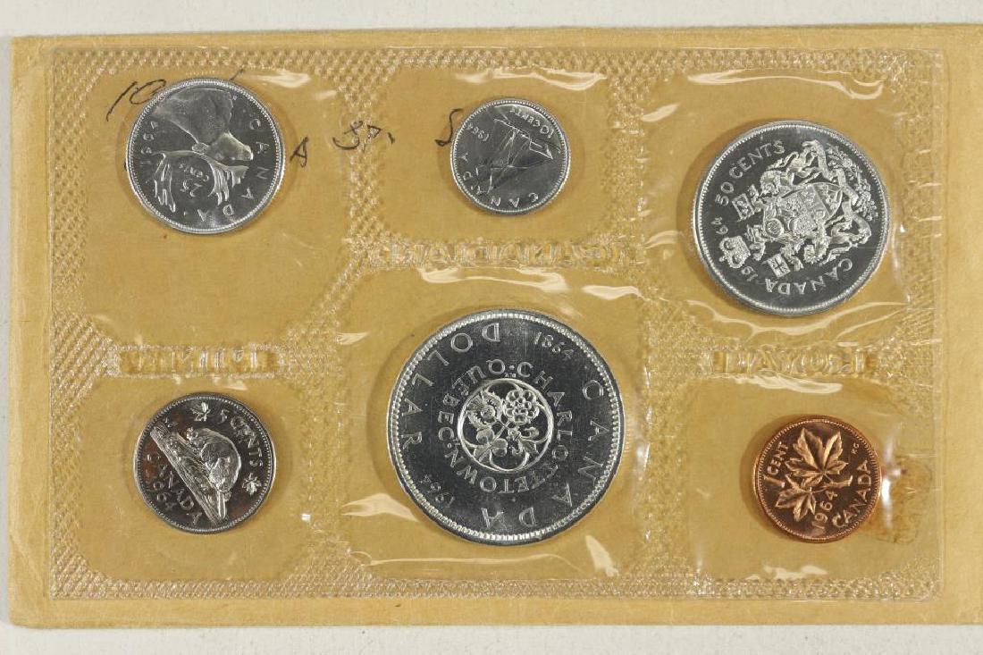 1964 CANADA SILVER (PF LIKE) SET WITH ENVELOPE (1 of 2)
