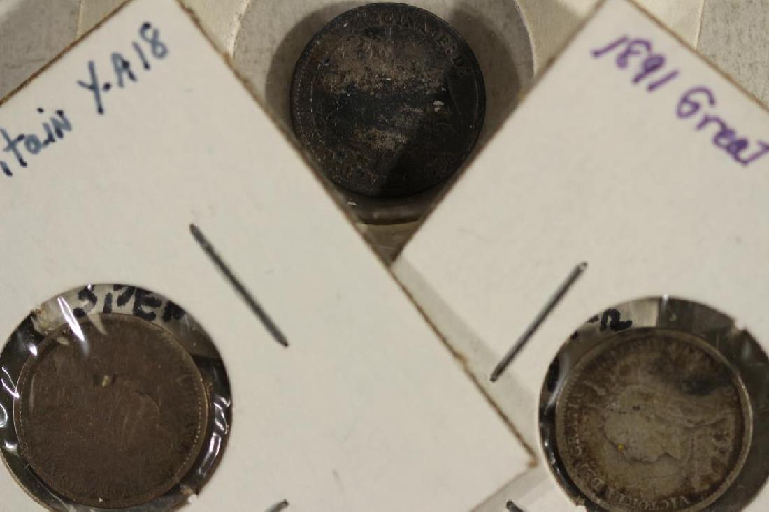 1880,87 & 1891 GREAT BRITAIN SILVER 3 PENCE (1 of 2)