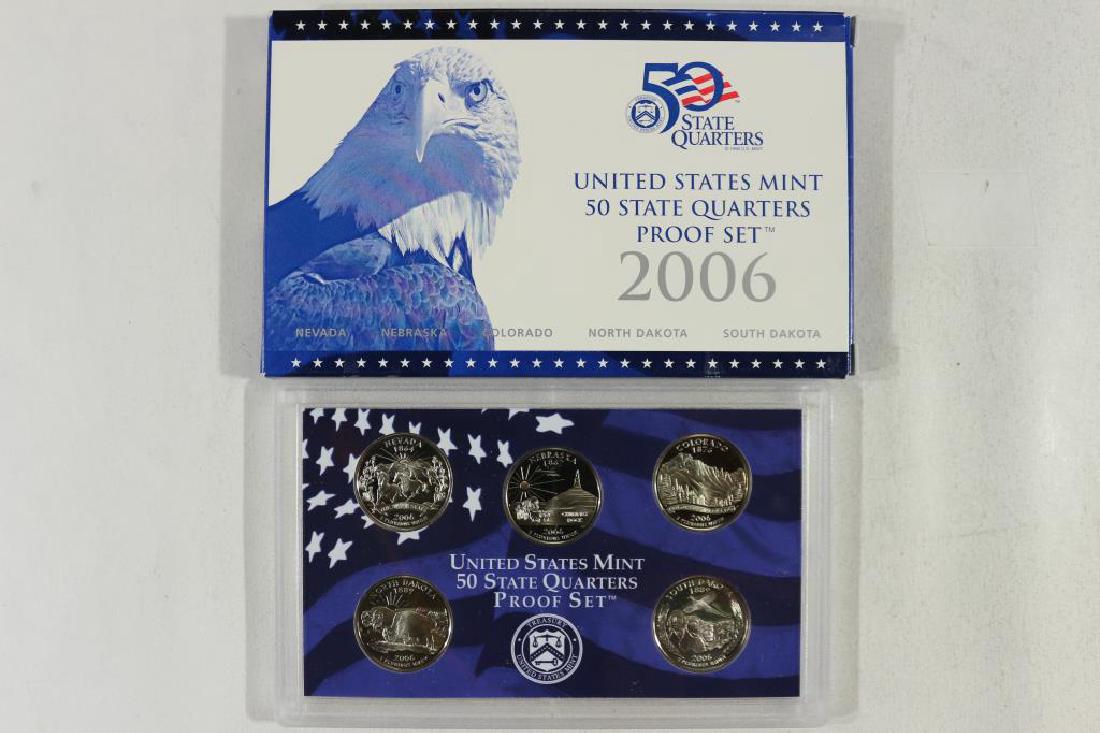 2006 US 50 STATE QUARTERS PROOF SET WITH BOX (1 of 2)