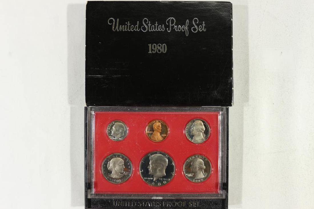1980 US PROOF SET (WITH BOX) (1 of 2)