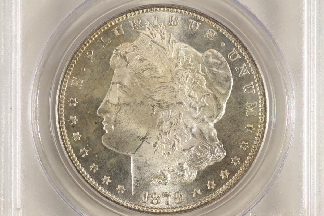 1879-S MORGAN SILVER DOLLAR PCGS MS64 (1 of 3)