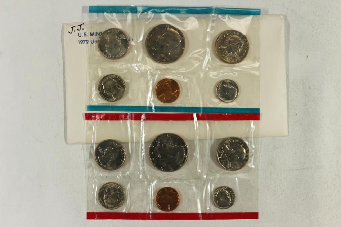 1979 US MINT SET (UNC) P/D (WITH ENVELOPE) (1 of 2)