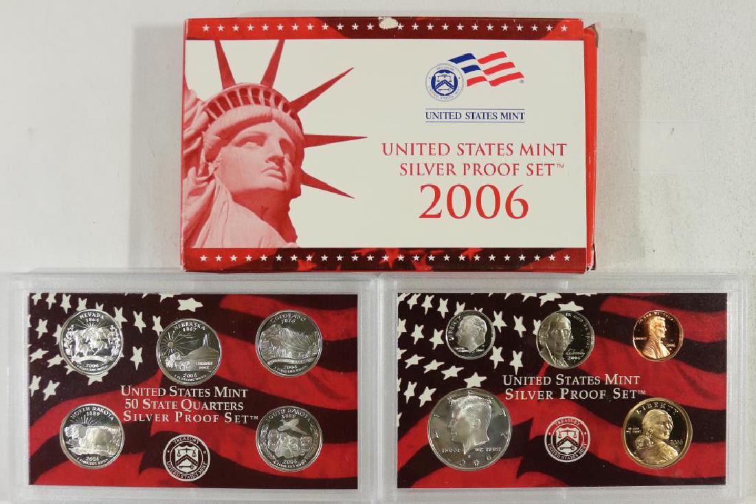 2006 US SILVER PROOF SET (WITH BOX) (1 of 2)