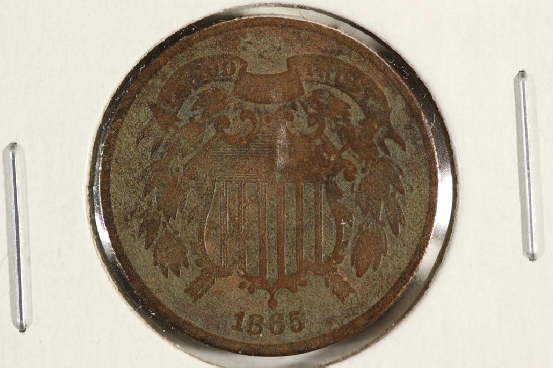 1865 US TWO CENT PIECE (1 of 2)