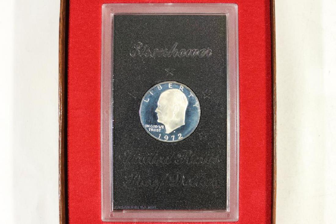 1972-S IKE SILVER DOLLAR PROOF (BROWN PACK) (1 of 2)
