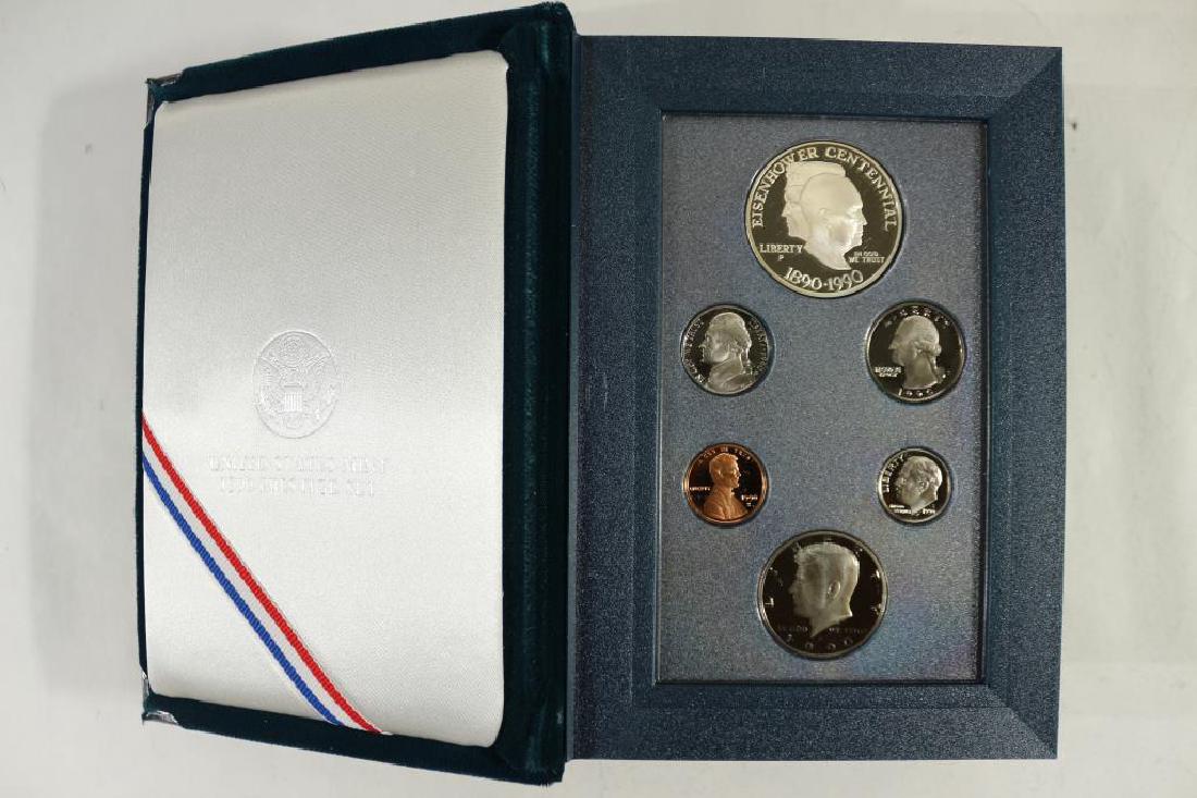 1990 US PRESTIGE PROOF SET EISENHOWER (1 of 3)