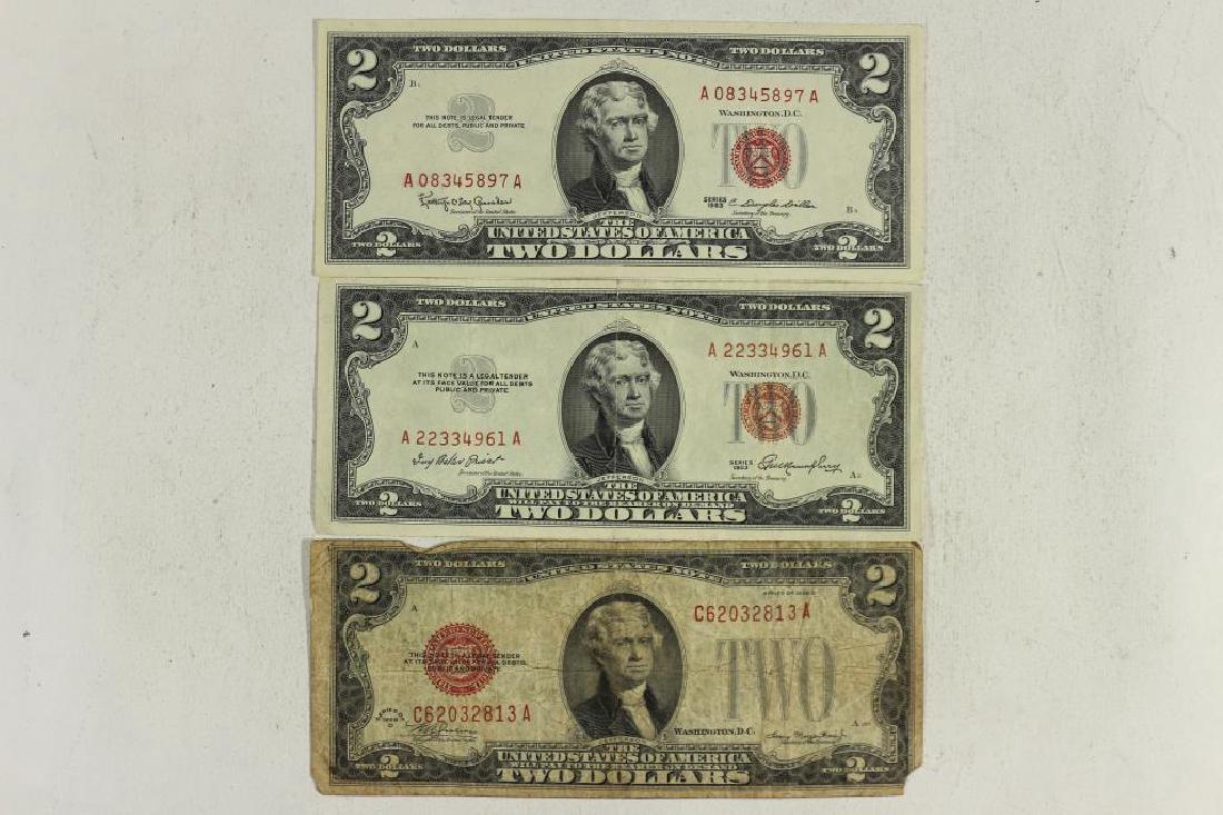 1928-D,53 & 63 $2 US NOTES RED SEALS (1 of 2)