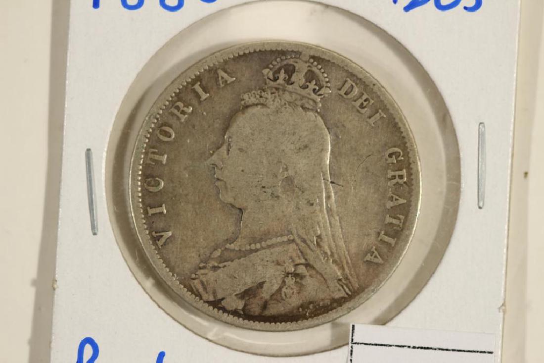 1888 GREAT BRITAIN SILVER HALF CROWN .4205 OZ. ASW: You must call us at 1-763-862-8302 or email us at bidalotauction@aol.com with your credit card number directly. Thanks.