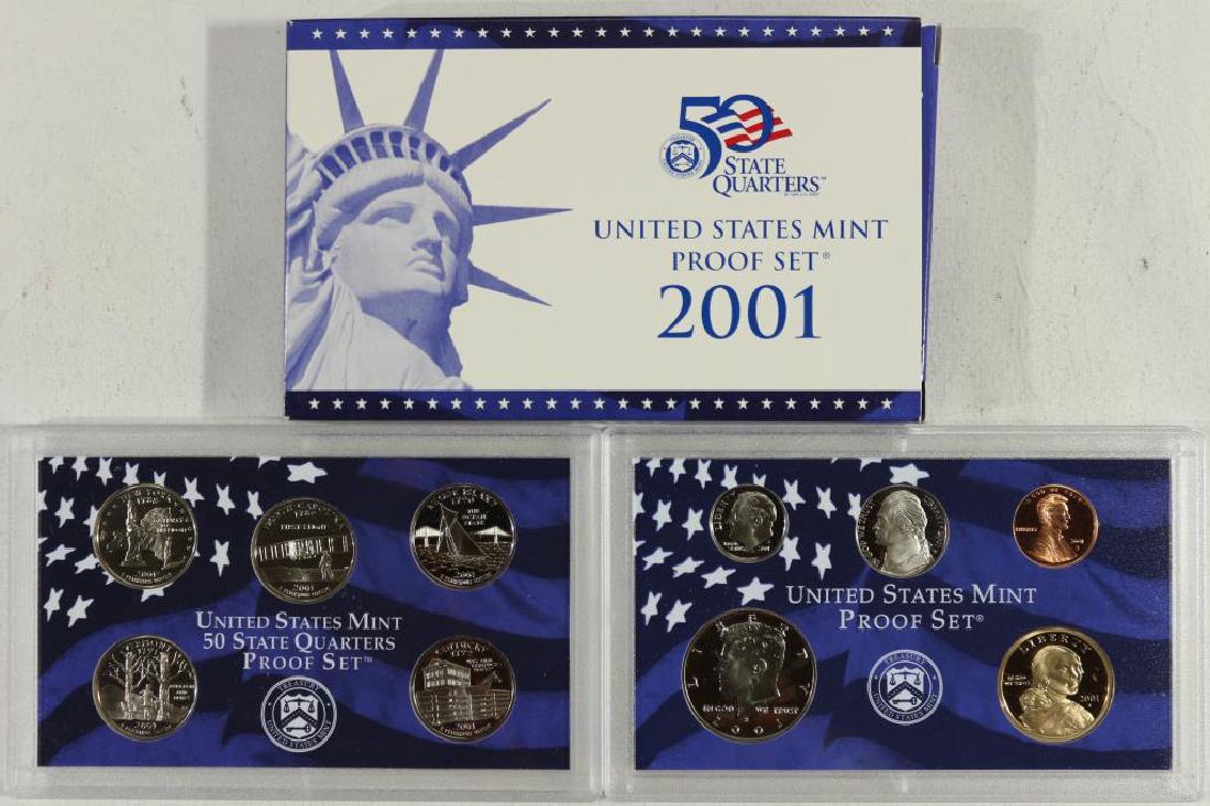2001 US PROOF SET (WITH BOX) (1 of 2)