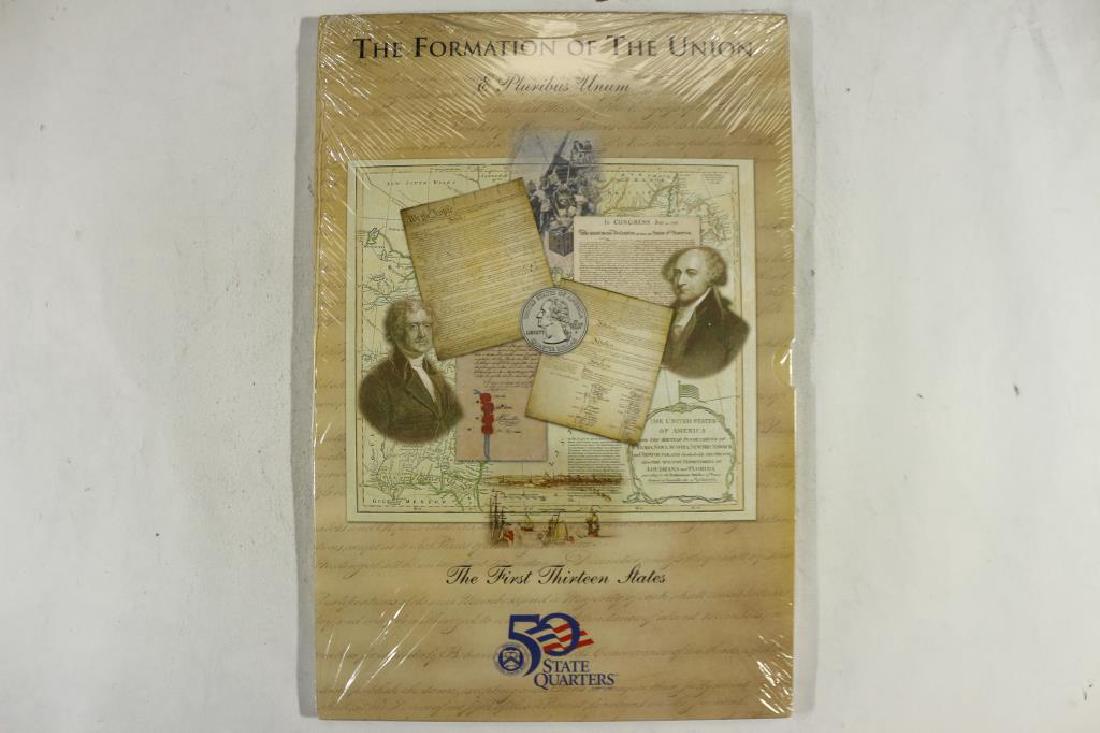 US MINT FORMATION OF THE UNION 50 STATE QUARTERS (1 of 2)