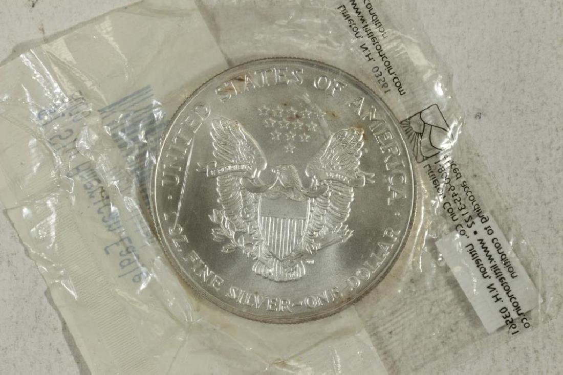 2000 AMERICAN SILVER EAGLE UNC (1 of 2)