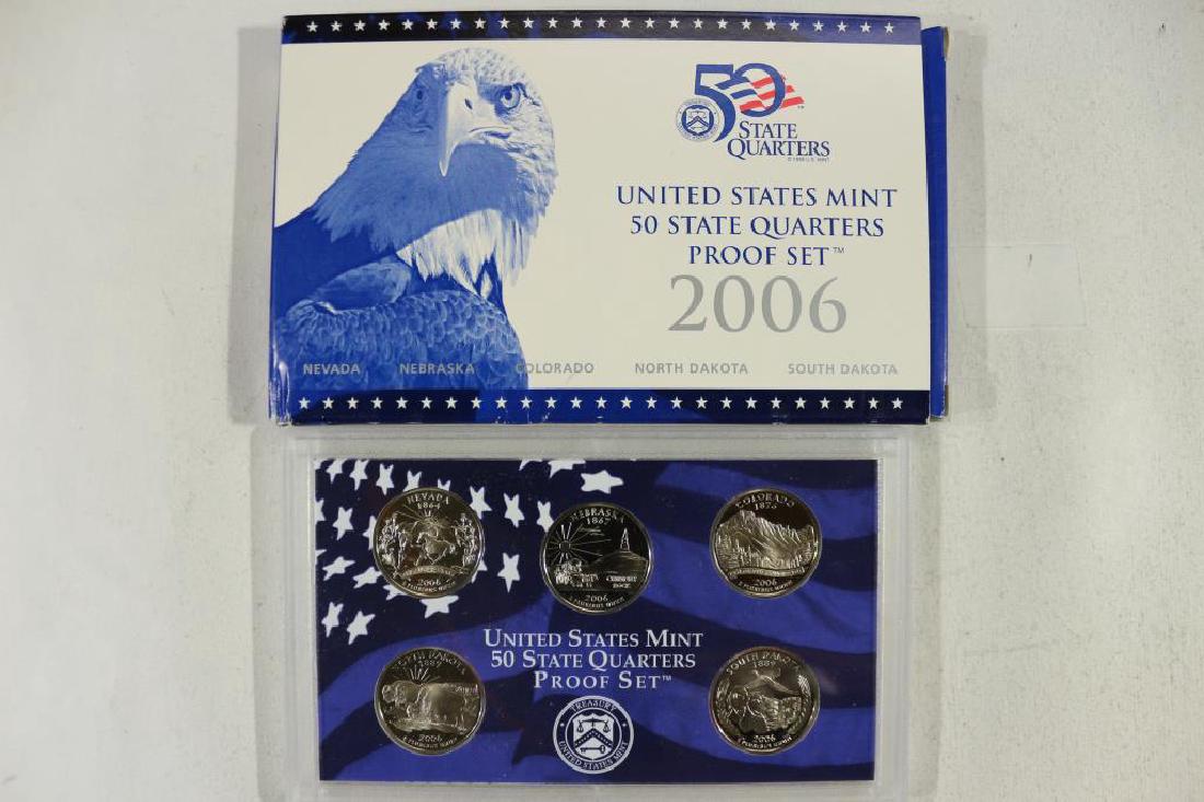 2006 US 50 STATE QUARTERS PROOF SET WITH BOX (1 of 2)