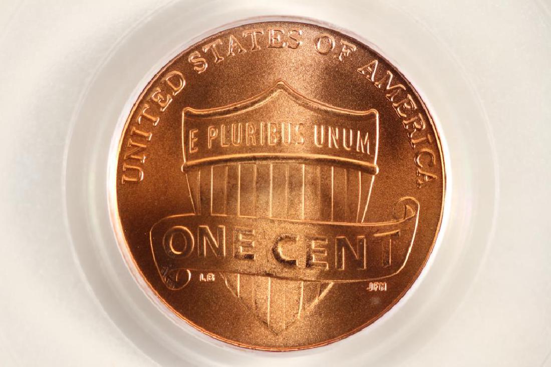 2010 SHIELD LINCOLN CENT PCGS SP66RD (1 of 3)