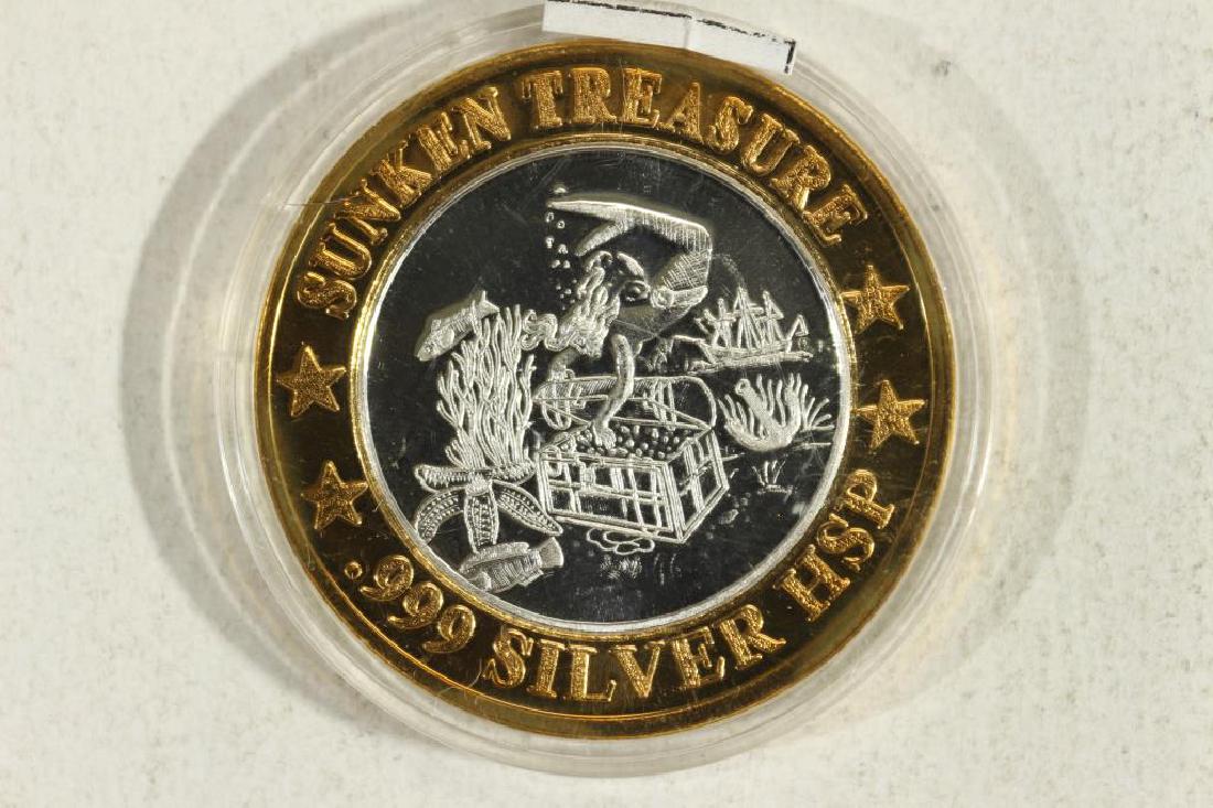 CASINO $10 SILVER TOKEN (UNC) PRINCESS CRUISES (1 of 2)