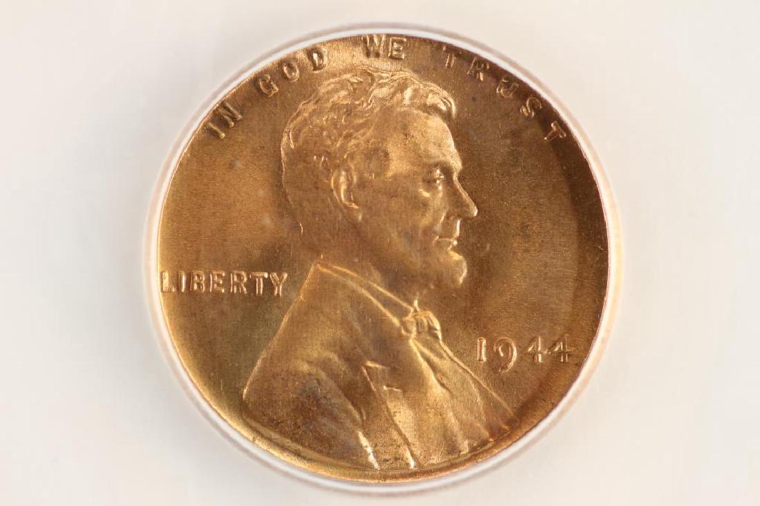 1944 LINCOLN CENT ICG MS67RD (1 of 3)