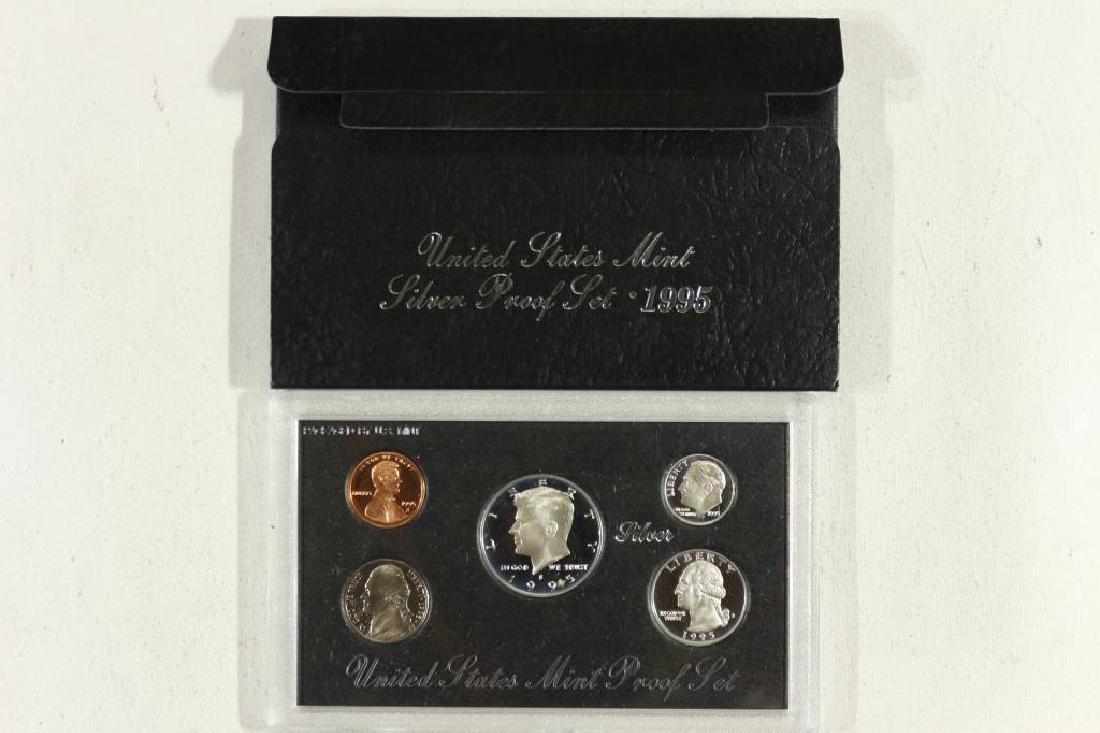 1995 US SILVER PROOF SET (WITH BOX) (1 of 2)