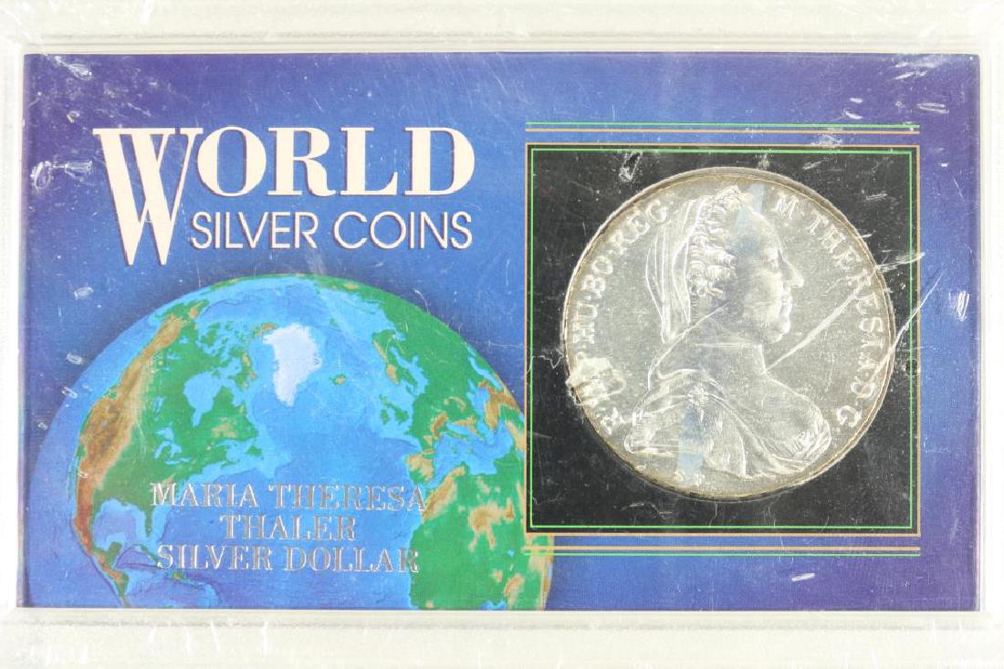 1780 AUSTRIA MARIA THERESIA THALER (SILVER) UNC: You must call us at 1-763-862-8302 or email us at bidalotauction@aol.com with your credit card number directly. Thanks.