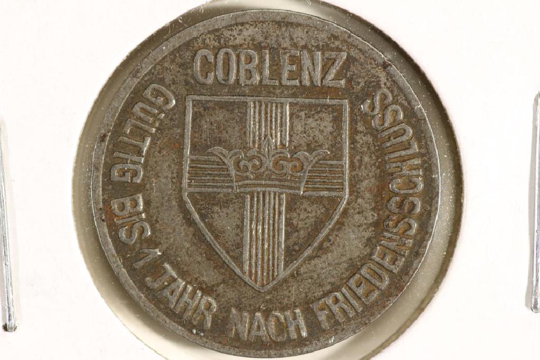 1918 GERMANY 10 PFENNIG NOTGELD COBLENZ (1 of 2)