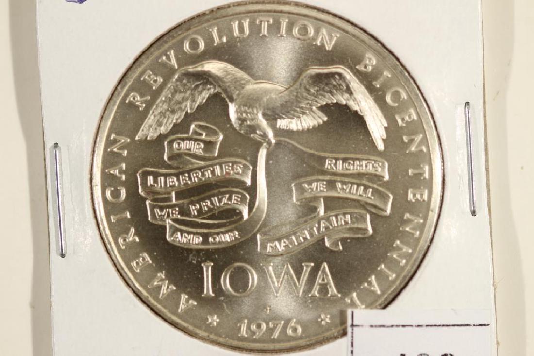 32.6 GRAM STERLING SILVER ROUND 1976 IOWA (1 of 2)