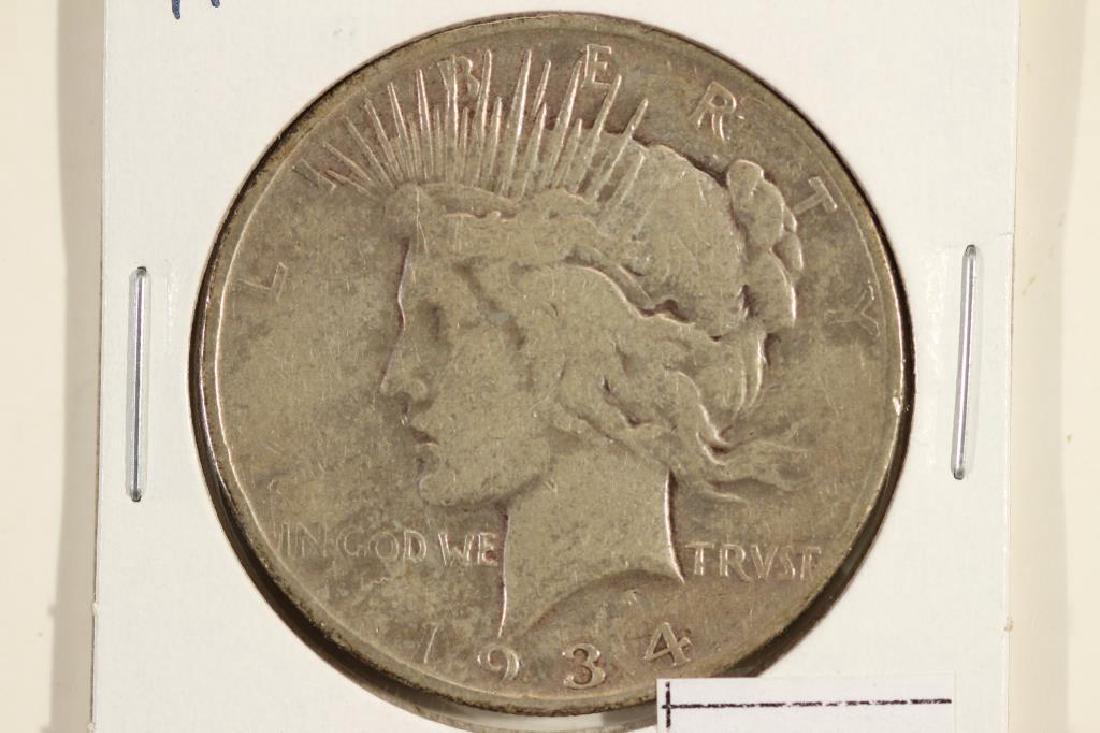 1934-S PEACE SILVER DOLLAR KEY DATE (1 of 2)