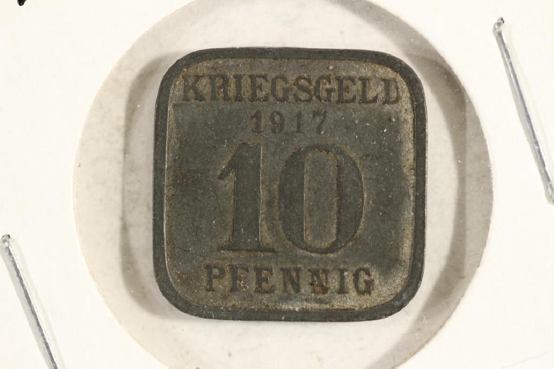 1917 GERMANY 10 PFENNIGS NOTGELD STADT NEUWIED (1 of 2)