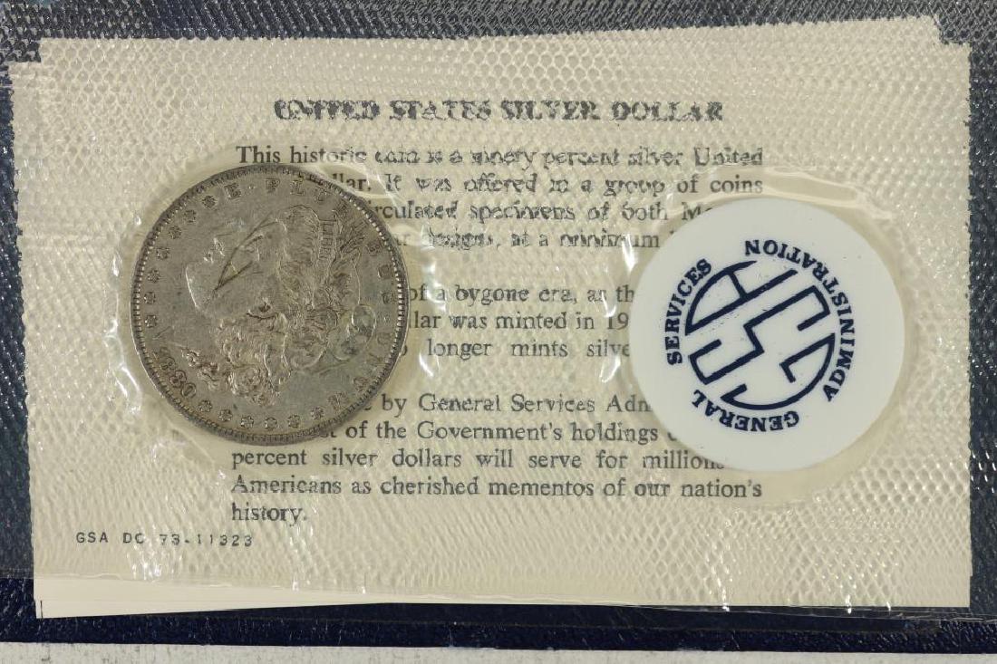 GSA SOFT PACK 1880-O MORGAN SILVER DOLLAR (1 of 3)