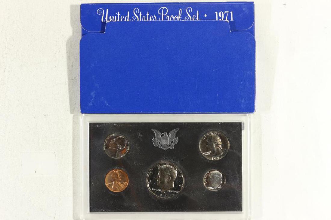1971 US PROOF SET (WITH BOX) (1 of 2)