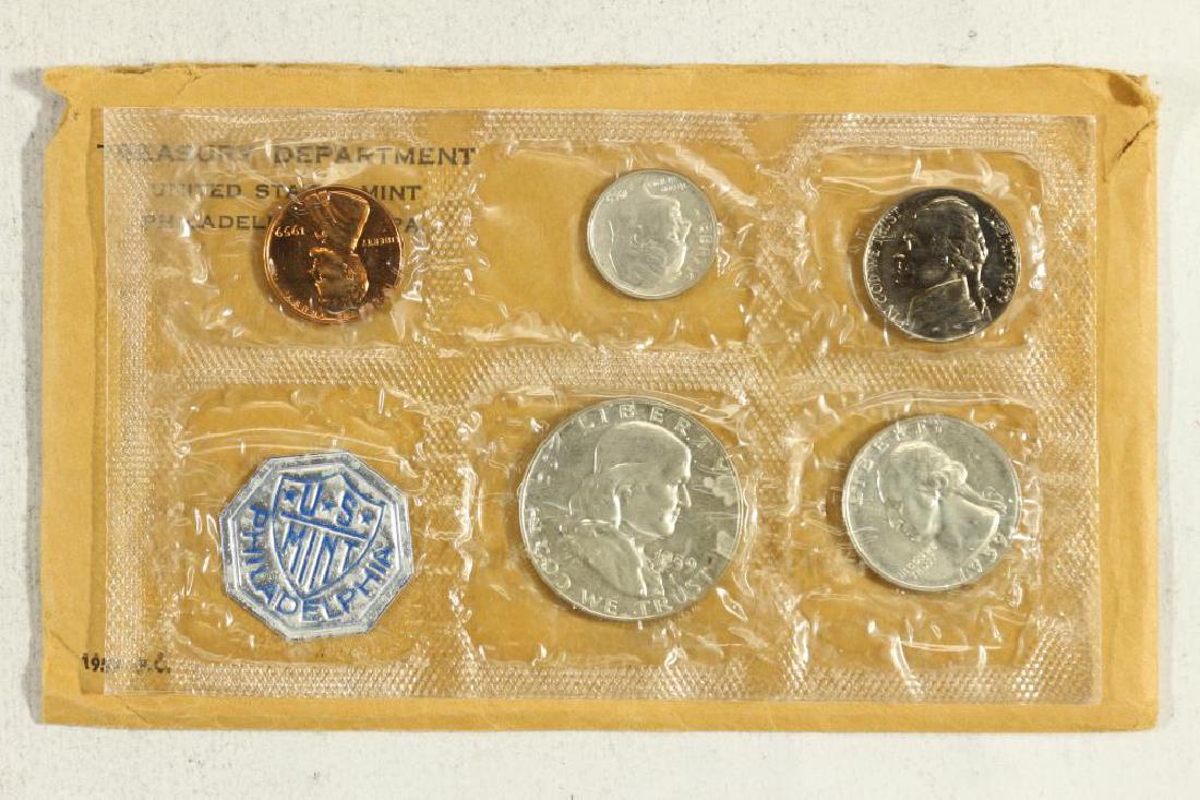 1959 US SILVER PROOF SET (WITH ENVELOPE) (1 of 2)