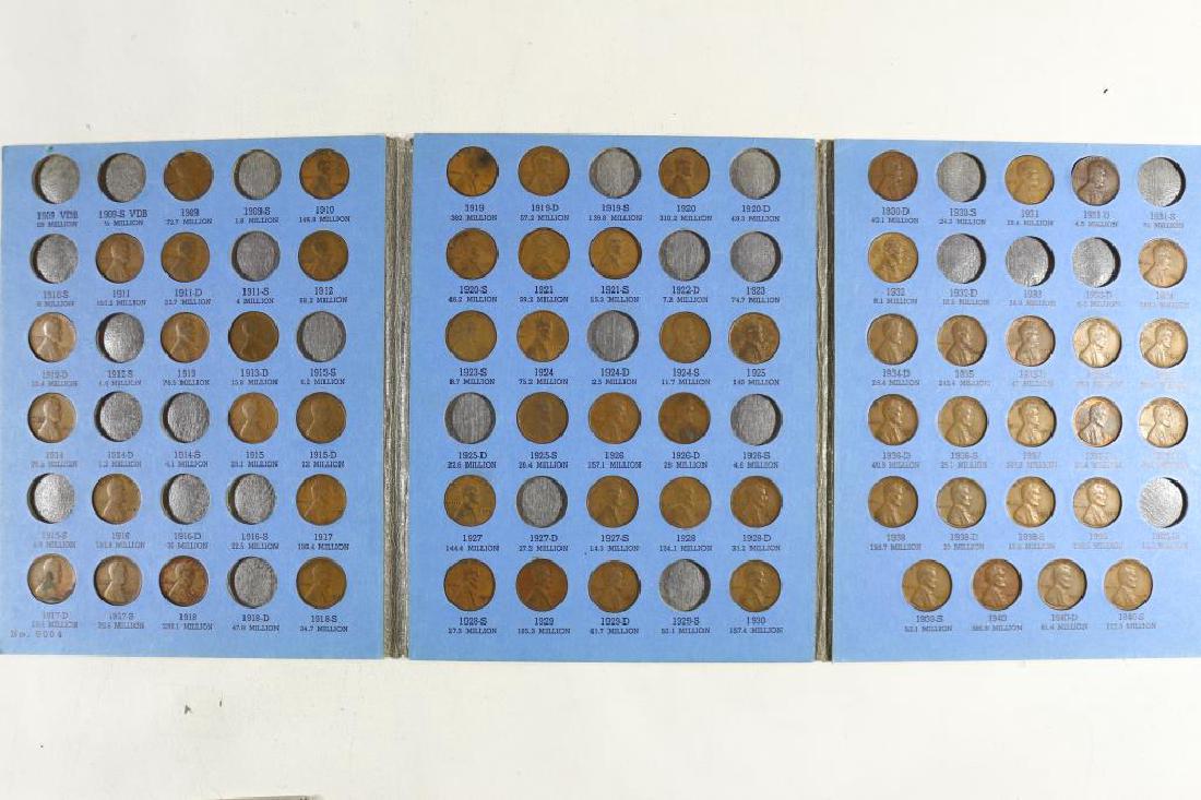 2 PARTIAL LINCOLN CENT SETS 1909-40 (61 COINS) & (1 of 3)