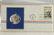 25 GRAM STERLING SILVER PROOF ROUND FDC & STAMP - 3