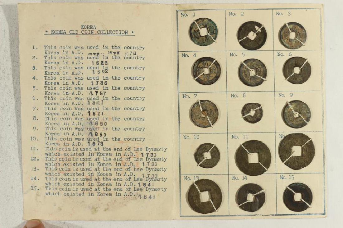 KOREA OLD COIN COLLECTION: You must call us at 1-763-862-8302 or email us at bidalotauction@aol.com with your credit card number directly. Thanks.