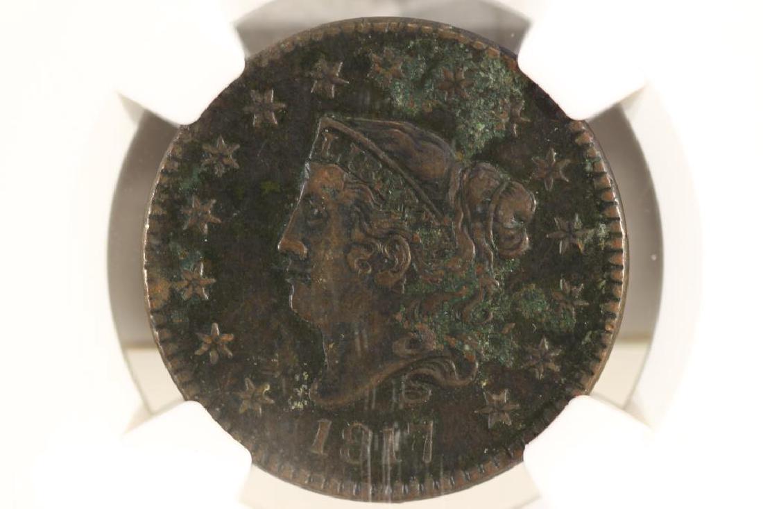1817 US LARGE CENT NGC XF DETAILS (1 of 3)