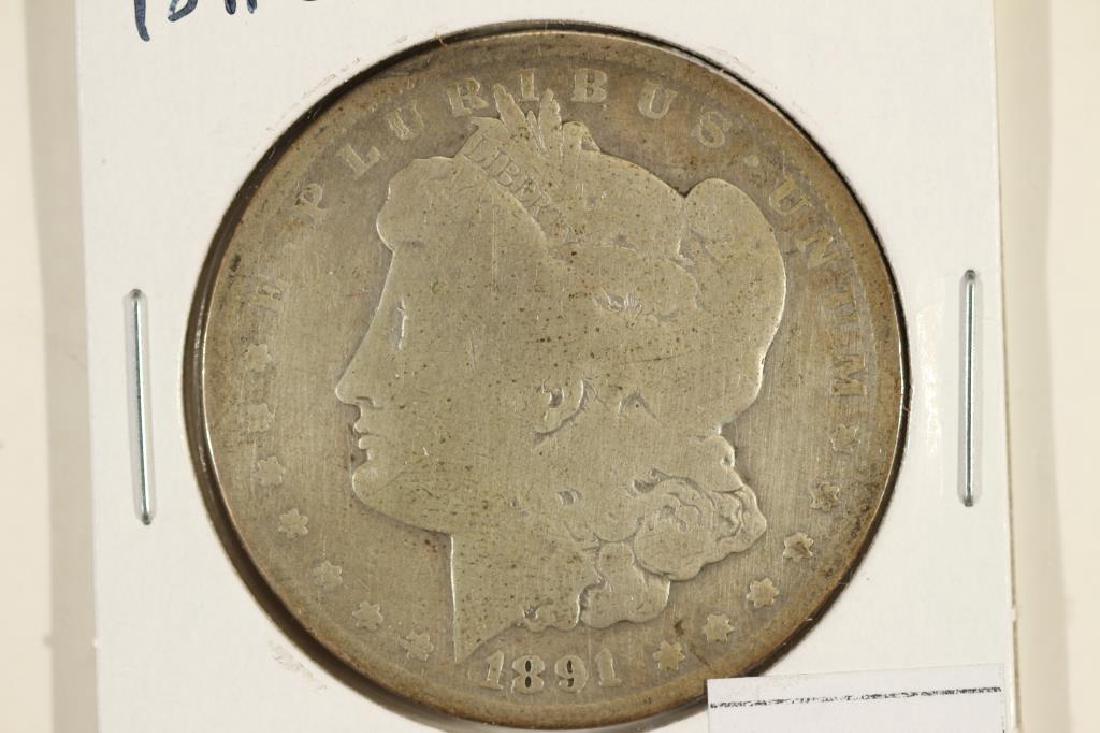 1891-CC MORGAN SILVER DOLLAR (1 of 2)