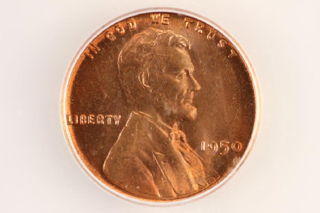 1950 LINCOLN CENT ICG MS66RD (1 of 3)