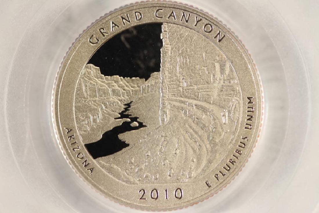 2010-S GRAND CANYON N.P. QUARTER PCGS PR69 DCAM (1 of 3)