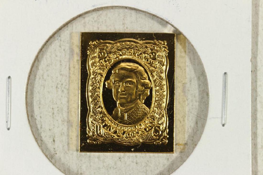 10.7 GRAM 24KT GOLD PLATED STERLING SILVER INGOT (1 of 2)