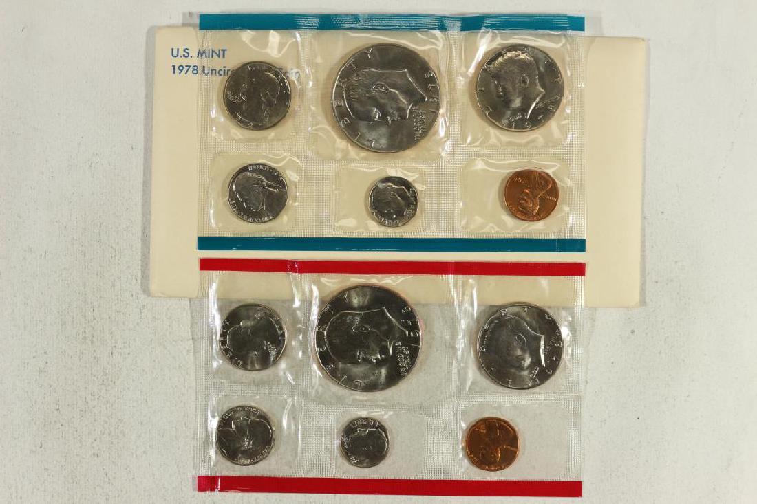 1978 US MINT SET (UNC) P/D (WITH ENVELOPE) (1 of 2)