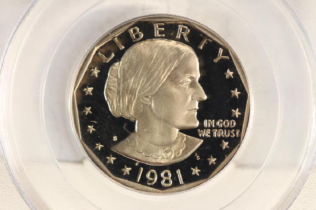 1981-S TYPE I SBA DOLLAR PCGS PR69 DCAM (1 of 3)