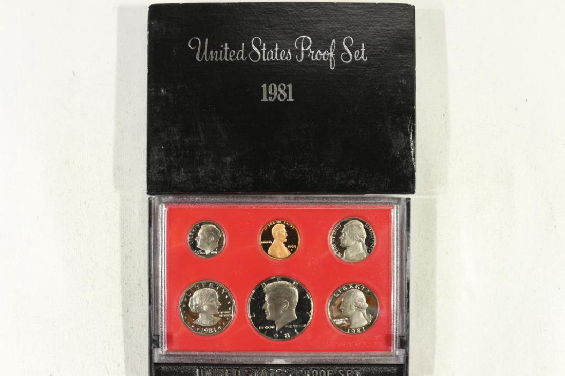 1981 US PROOF SET (WITH BOX) (1 of 2)