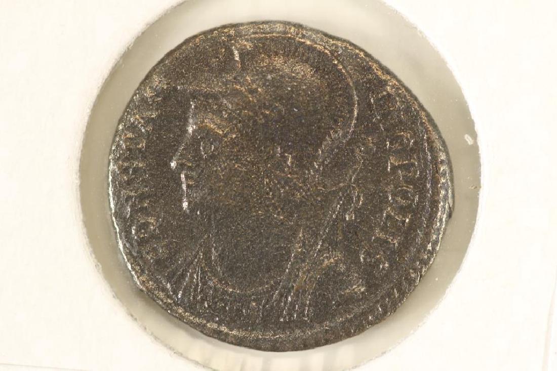 330 A.D. HELMETED ROMA ANCIENT COIN: You must call us at 1-763-862-8302 or email us at bidalotauction@aol.com with your credit card number directly. Thanks.