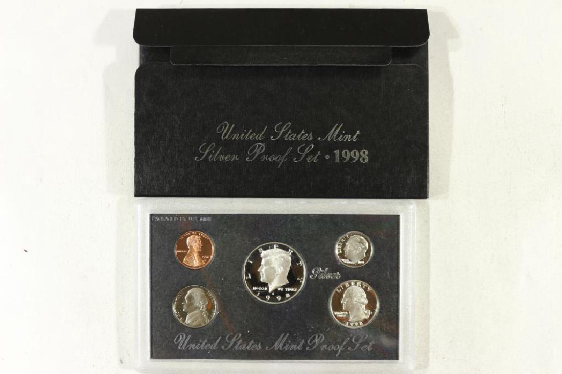 1998 US SILVER PROOF SET (WITH BOX) (1 of 2)