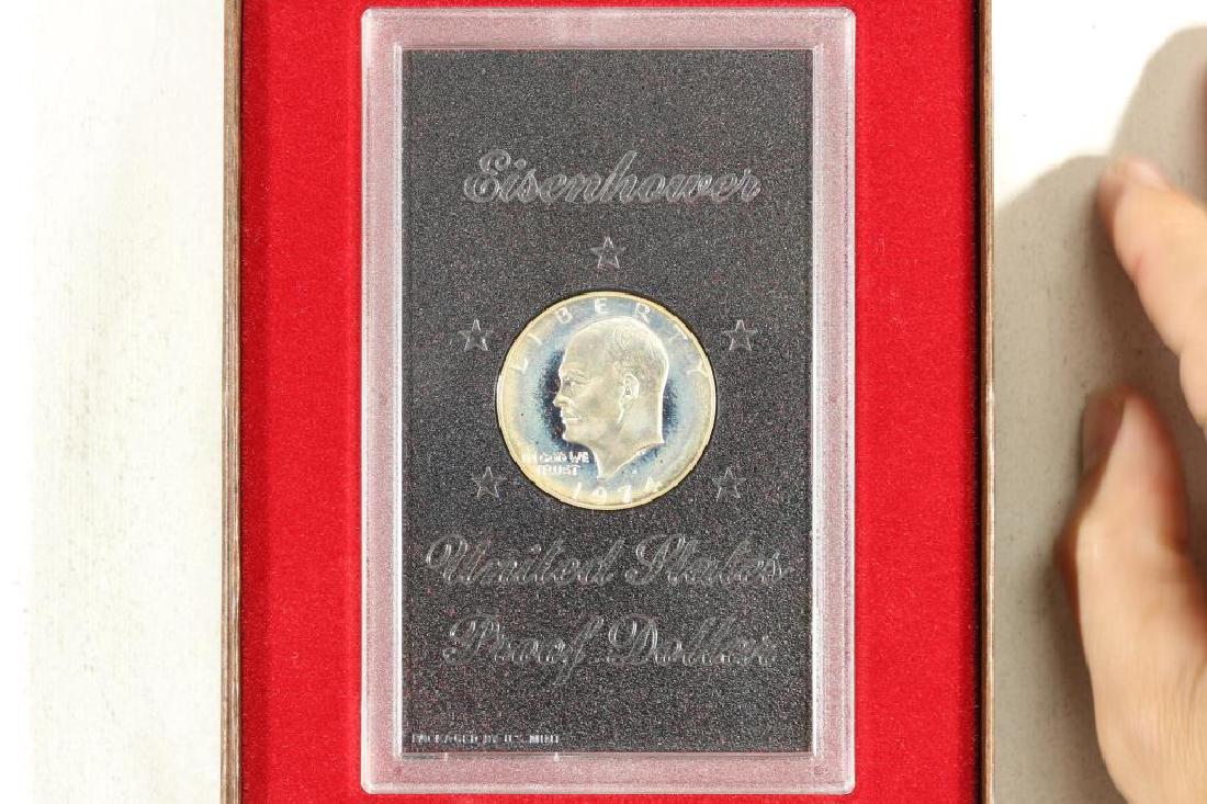 1974-S IKE SILVER DOLLAR PROOF (BROWN PACK) (1 of 3)