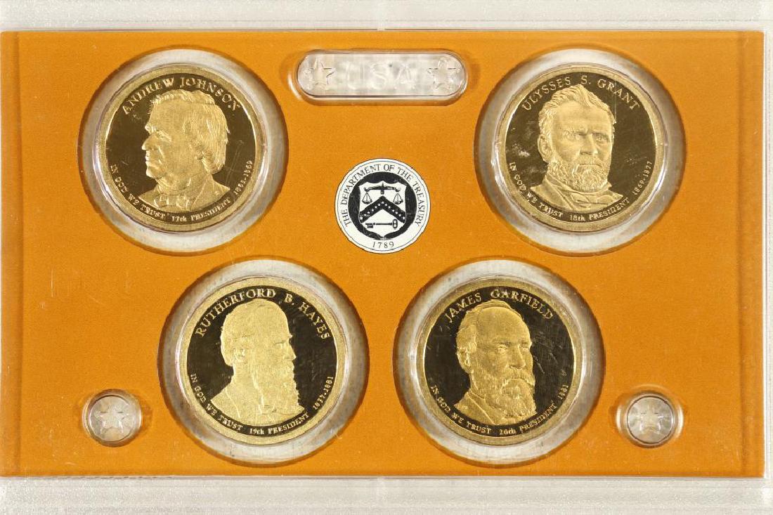 2011 US PRESIDENTIAL DOLLAR PROOF SET NO BOX (1 of 2)
