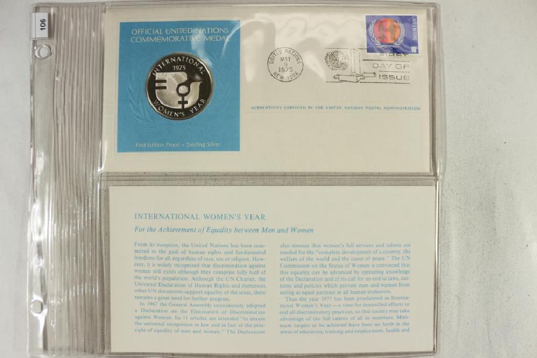 25 GRAM STERLING SILVER ROUND FDC'S (1 of 2)