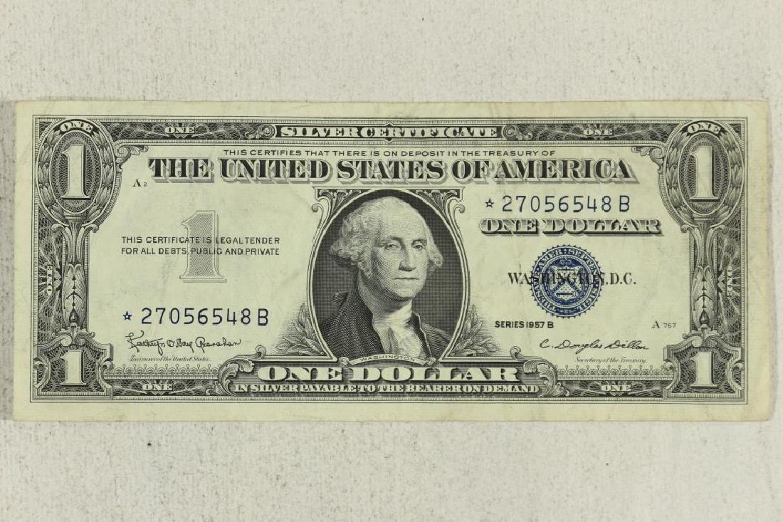 1957-B STAR $1 SILVER CERTIFICATE (1 of 2)