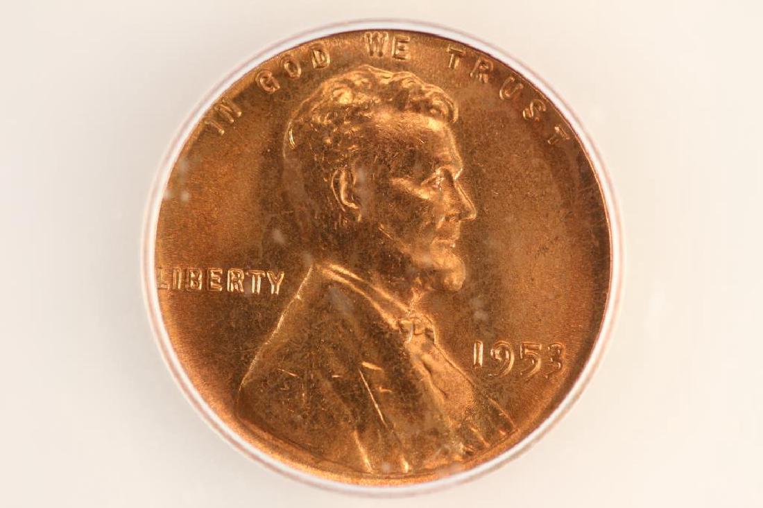 1953 LINCOLN CENT ICG MS66RD (1 of 3)