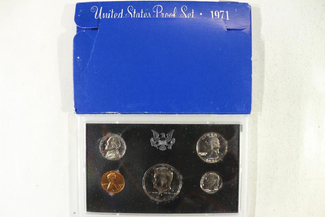 1971 US PROOF SET (WITH BOX) (1 of 2)